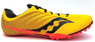 Saucony Men's Spitfire 5 Track & Field Shoes Vizigld Vizired Size 12 Medium
