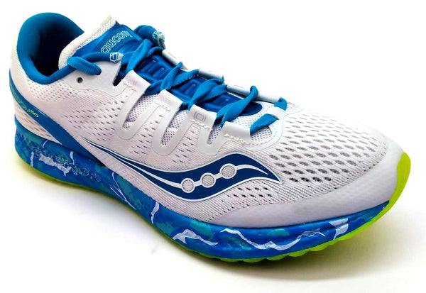 Saucony Women's Freedom ISO Running Shoes Everun Sneaker Ocean Wave Size 9.5 M