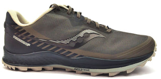 Saucony Men's Peregrine 11 Running Shoes PWR-TRAC Gravel Black Size 11.5 Wide