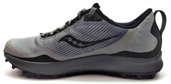 Saucony Women's Peregrine 12 GTX Trail Running Shoes GORE-TEX Alloy Quartz 9 M