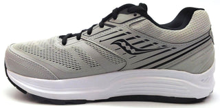 Saucony Echelon 8 Men's Running Shoes PWRRUN Comfort Alloy Black Size 8 Wide