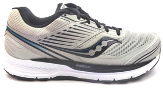 Saucony Echelon 8 Men's Running Shoes PWRRUN Comfort Alloy Black Size 8 Wide