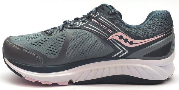 Saucony Women's Echelon 7 Running Shoes EVERUN S10470-1 Sla Pink Size 9.5 X-Wide