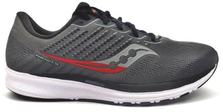 Saucony Men's Ride 13 Running Shoes PWRRUN S20580-30 Charcoal Black Size 13 Wide