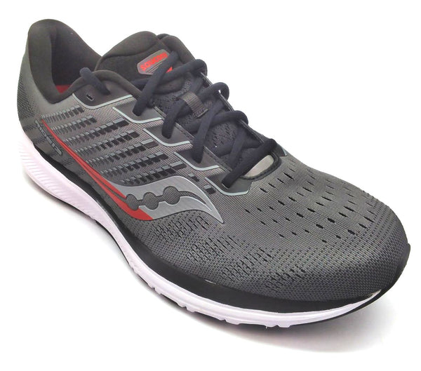Saucony Men's Ride 13 Running Shoes PWRRUN S20580-30 Charcoal Black Size 13 Wide