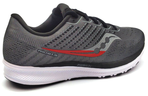 Saucony Men's Ride 13 Running Shoes PWRRUN S20580-30 Charcoal Black Size 13 Wide