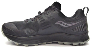 Saucony Men's Peregrine 10 Trail Running Shoes PWR-Trac Black Red Size 9 Wide