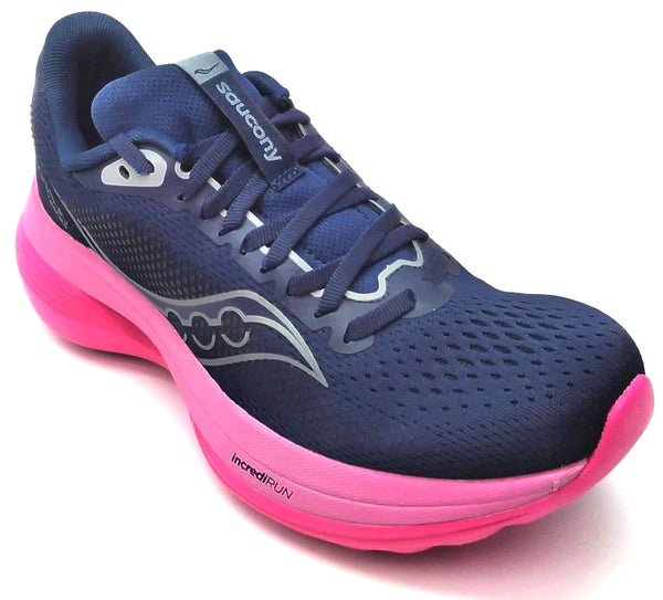 Saucony Women's Endorphin Trainer Running Shoes  Navy Fucshia Size 6.5 Medium