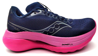 Saucony Women's Endorphin Trainer Running Shoes  Navy Fucshia Size 6.5 Medium