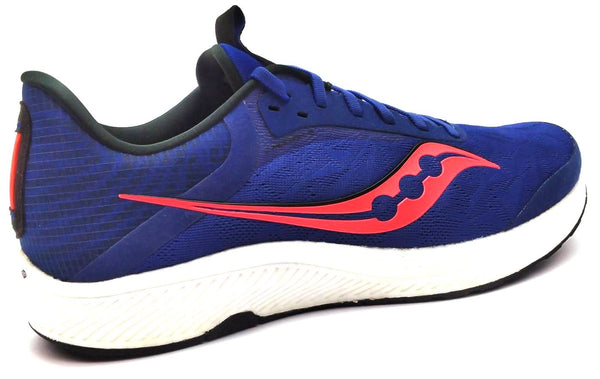 Saucony Men's Freedom 5 Running Shoes Sneakers Sapphere Vizired Bleu Size 11.5 M