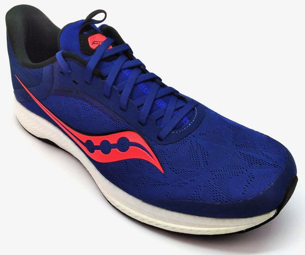 Saucony Men's Freedom 5 Running Shoes Sneakers Sapphere Vizired Bleu Size 11.5 M