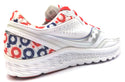 Saucony Women's Kinvara 11 Running Shoes Comfort Sneaker White Red Blue 9 Medium