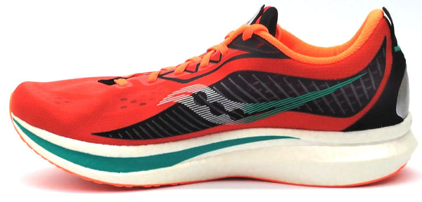 Saucony Men's Endorphin Speed 2 Training Running Shoes Scarlet Black Size 13 M