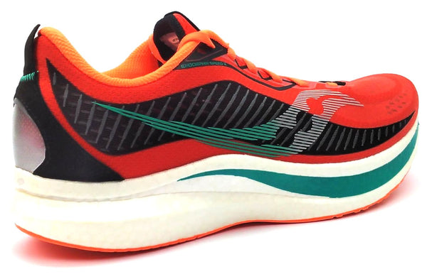 Saucony Men's Endorphin Speed 2 Training Running Shoes Scarlet Black Size 13 M