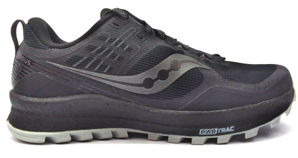 Saucony Men's Xodus 10 Running Shoes PWR-Trac Black Comfort Sneaker Size 9 M