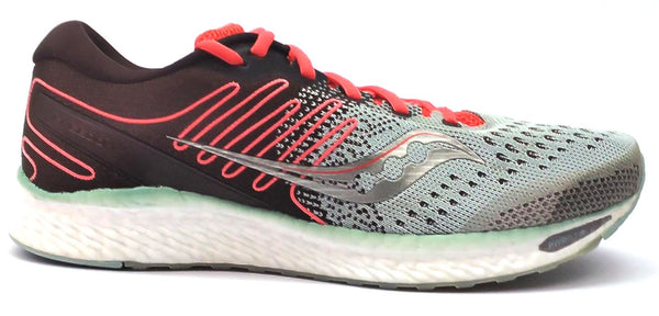 Saucony Women's Freedom 3 Running Shoes Athletic Sneaker Sky Grey Coral 10.5 M