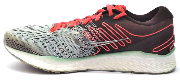 Saucony Women's Freedom 3 Running Shoes Athletic Sneaker Sky Grey Coral 10.5 M