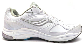 Saucony Women's Integrity ST2 Walking Shoes Walk Trac White Silver Size 10.5 M