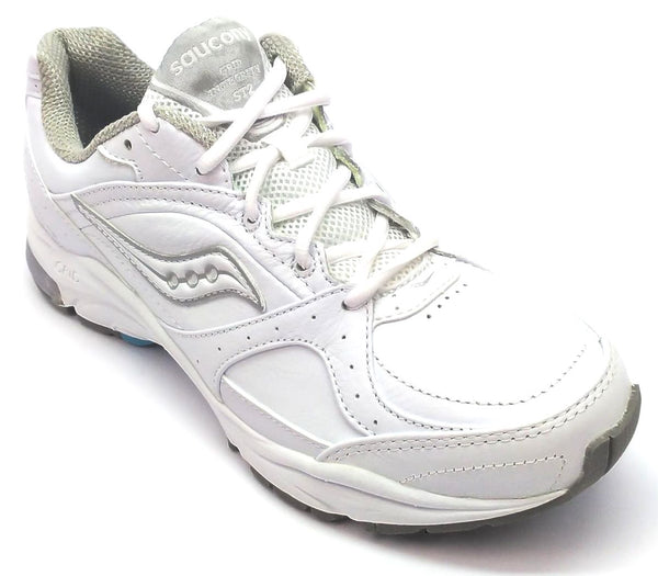 Saucony Women's Integrity ST2 Walking Shoes Walk Trac White Silver Size 10.5 M