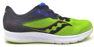 Buy acid-lime Saucony Boy&#39;s Kids Ride 14 Athletic Shoes Comfortable Sneakers Lightweight