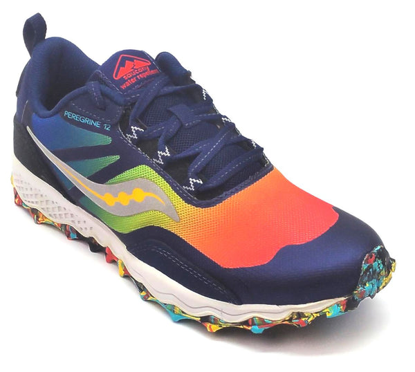 Saucony Boy's Peregrine 12 Shield Junior Trail Running Shoes Terrain Sneakers