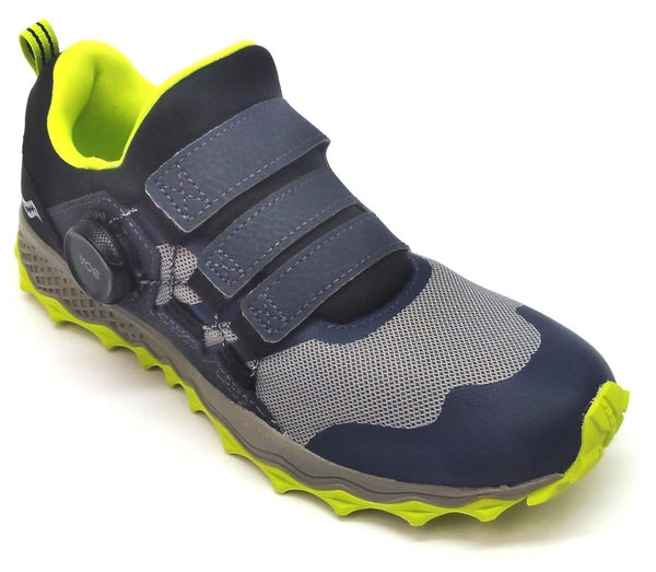 Saucony Boy's Kid Peregrine 12 Shield Hiking Shoes Athletic Sneakers BOA