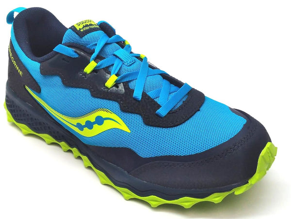 Saucony Boy's Peregrine KDZ Shield Running Shoes Youth Trails Sneaker Lace Up
