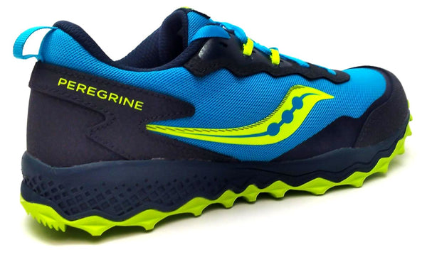 Saucony Boy's Peregrine KDZ Shield Running Shoes Youth Trails Sneaker Lace Up