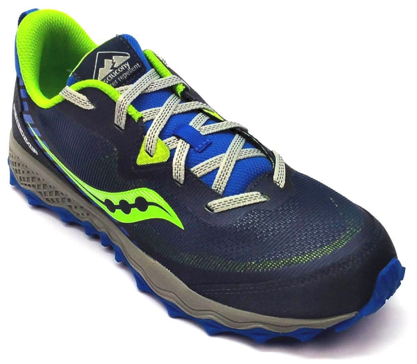 Saucony Kid's Boys Peregrine 11 Shield Hiking Shoes Athletic Sneakers Lace Up