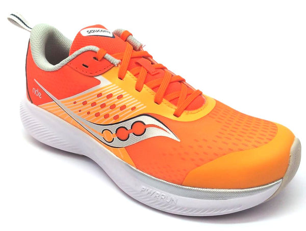 Saucony Unisex Kids Ride KDZ Trainer Running Shoes Sneakers PWRRUN Low Top