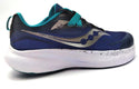 Saucony Ride 15 Boy's Kids Running Shoes PWRRUN Athletic Sneakers Lightweight
