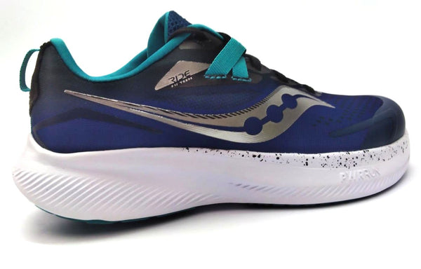 Saucony Ride 15 Boy's Kids Running Shoes PWRRUN Athletic Sneakers Lightweight