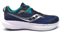 Saucony Ride 15 Boy's Kids Running Shoes PWRRUN Athletic Sneakers Lightweight
