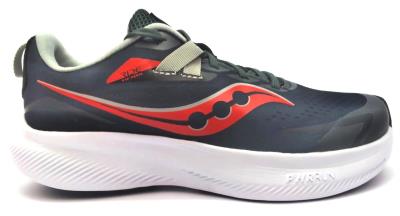 Saucony Ride 15 Boy's Kids Running Shoes PWRRUN Athletic Sneakers Lightweight