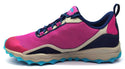 Saucony Girl's Peregrine 12 Shield Running Shoes Navy Turquoise Pink Size 4M