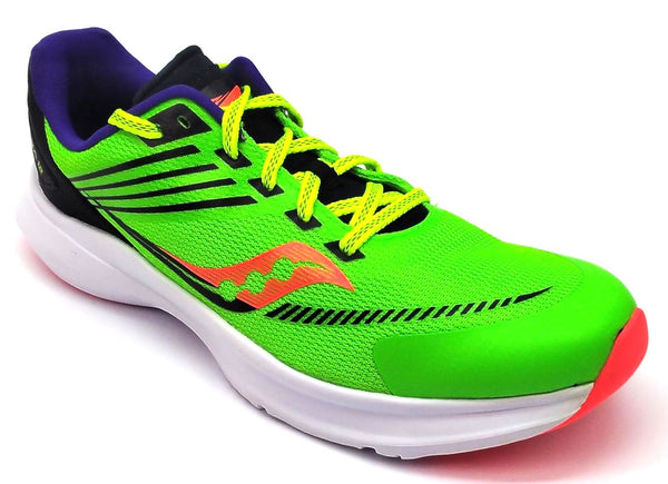 Saucony Boy's Kinvara 12 Running Shoes Kids Athletic Sneakers Vizi 5.5 Medium