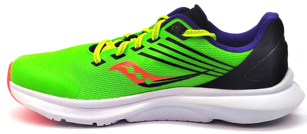 Saucony Boy's Kinvara 12 Running Shoes Kids Athletic Sneakers Vizi 5.5 Medium