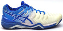 Asics Women's GEL-Resolution 7 Tennis Shoes Lightweight White Blue Coast Size 9M