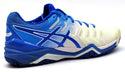 Asics Women's GEL-Resolution 7 Tennis Shoes Lightweight White Blue Coast Size 9M