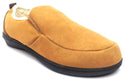 PowerStep Men's Twin-Gore Slippers Arch Support Orthotic Slip-on Brown Size 9