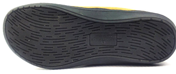 PowerStep Men's Twin-Gore Slippers Arch Support Orthotic Slip-on Brown Size 9