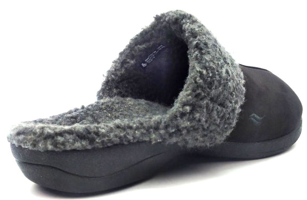 PowerStep Women's House Clogs Fusion Shoes Orthotic Arch Support Black Size 9