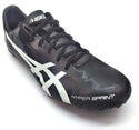 Asics Unisex Hyper Sprint 7 Track & Field Shoes 1091A015 Black White Size 8.5M