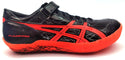 Asics Men's High Jump Pro L Track & Field Shoes Black Flash Coral Sliver - 7.5M