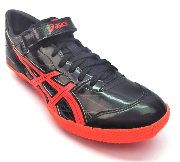 Asics Men's High Jump Pro L Track & Field Shoes Black Flash Coral Sliver - 7.5M