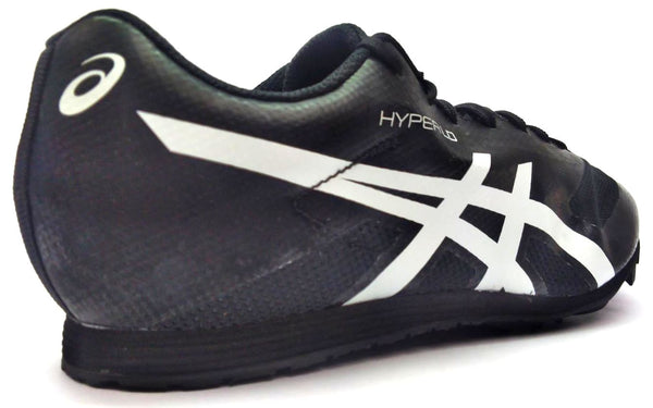 Asics Men's Hyper LD 6 Track and Field Shoes Athletic Spikes Black White Size 6M