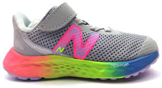 New Balance Girl's Kids Athletic Shoes Fresh Foam Arishi V4 Bungee Lace with Ho
