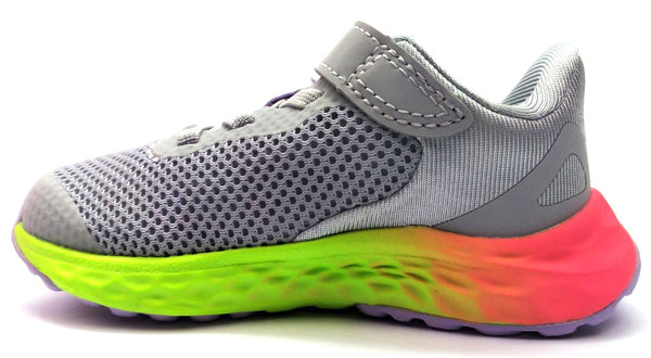 New Balance Girl's Kids Athletic Shoes Fresh Foam Arishi V4 Bungee Lace with Ho