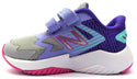 New Balance Girl's Kids' Rave Running Shoes Purple Pink Light Gray Size 8 Wide