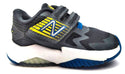 New Balance Boy's Kids Rave Running Shoes Dark Gray Navy Gold Size 5 Medium